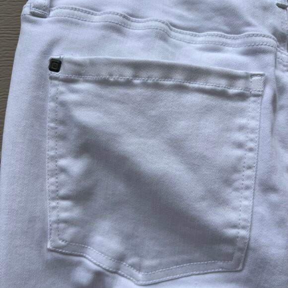 Chico’s DefineMe Denim Straight Leg Ankle Jeans White Women’s Size 1.5 (US 10) - Picture 8 of 10